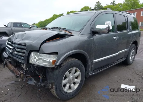 2006 Infiniti Qx56 from USA, damaged, VIN 5N3AA08C36N806381